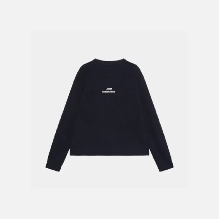 Eme Studios 2 Era Navy Cropped Knit (2)