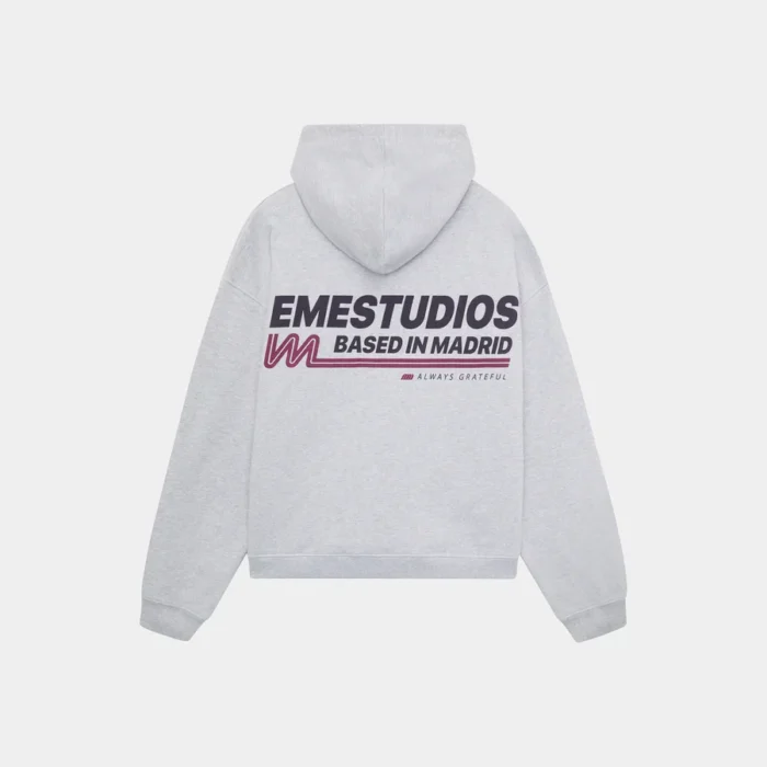 Eme Studios Daily News Heather Oversized Hoodie (2)