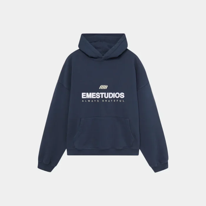 Eme Studios Hallmark Navy Oversized Hoodie (1)