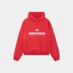 Eme Studios Hallmark Red Oversized Hoodie (1)