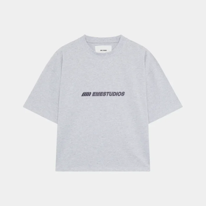 Eme Studios Hiatus Heather Grey Oversized Tee (1)