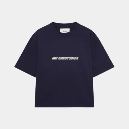 Eme Studios Hiatus Navy Oversized Tee (1)